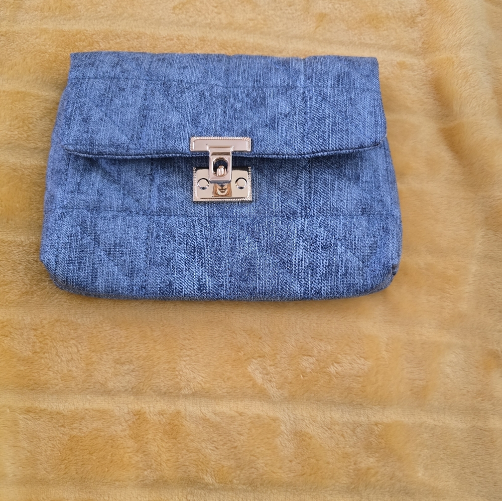 Stylish Blue Clutch